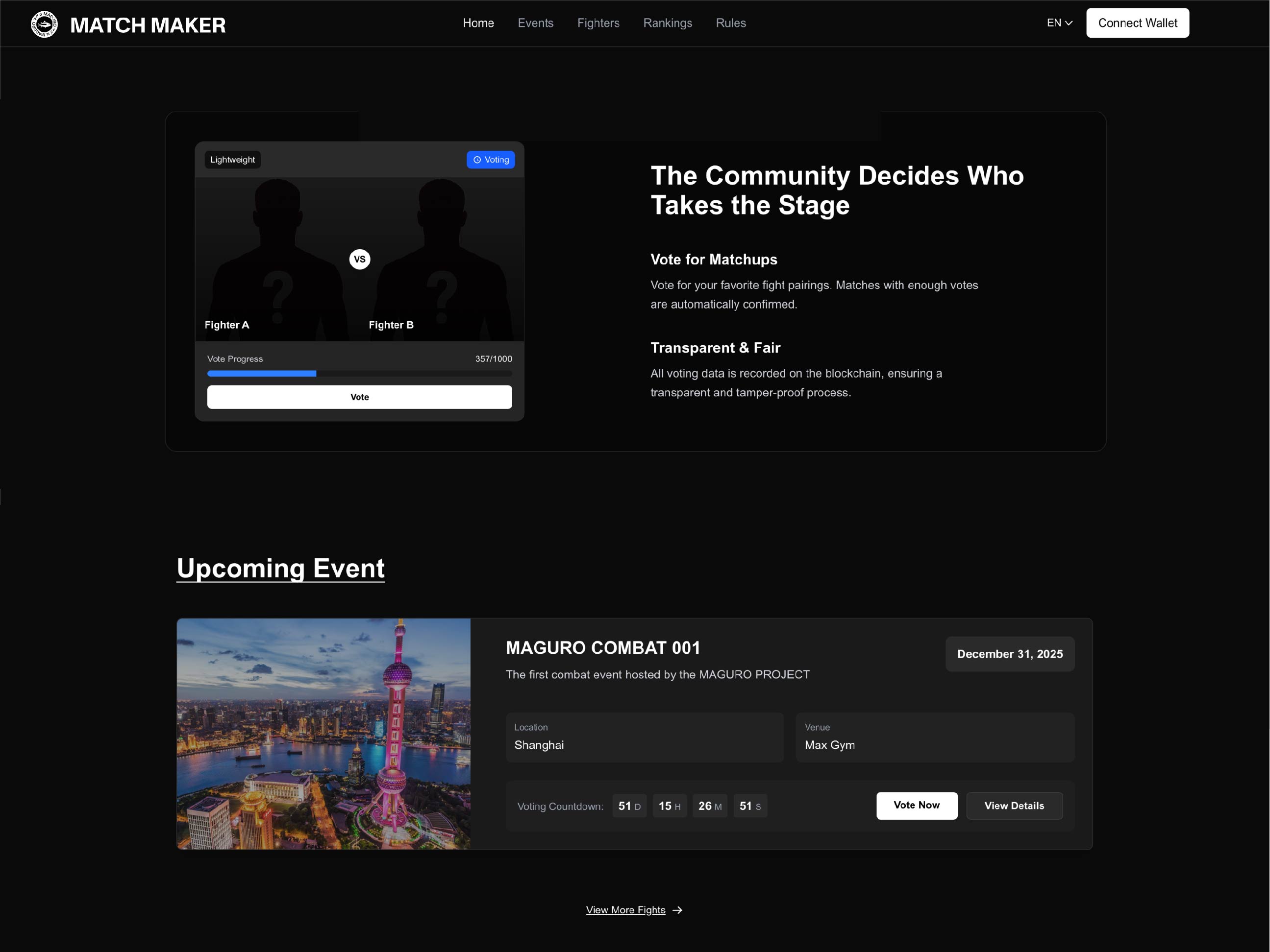 Governance Layer — MAGURO MATCHMAKER